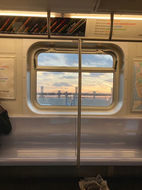 Inside A Subway Train, Subway Window, The Sun To My Moon, Sun To My Moon, Yellow Coldplay, Miss Thailand, Train Aesthetic, Background Environment, Japan School