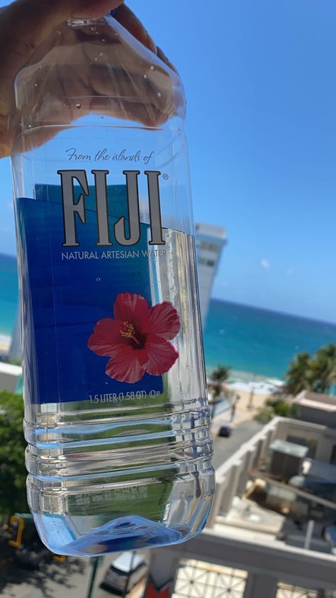 #fiji Water Bottle Label Design, Bottle Label Design, Fiji Water, Positive Changes, Fiji Water Bottle, Water Bottle Design, Water Bottle Labels, Beach View, Pretty Selfies