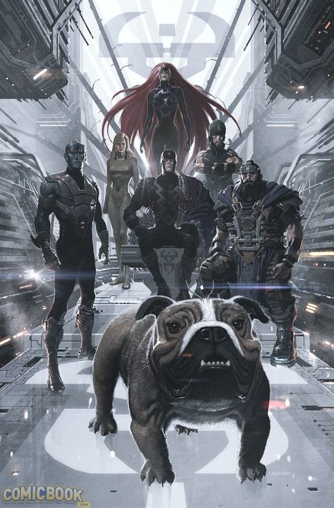 inhumans art shows connection to agents of shield, If you look at the symbols on the floor, you should see symbols that look like the mysterious map agent Coulson's been drawing... Marvel Inhumans, Uncanny Avengers, Avengers 1, Black Bolt, Comic Book Artwork, Marvel Comic Character, Marvel Comic Books, Marvel Comics Art, Ms Marvel