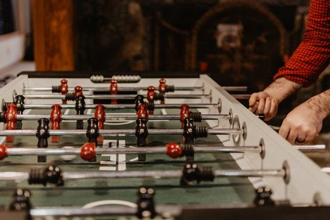 foosball table discovered by josie on We Heart It Surf Office, Breakroom Ideas, Engineering Tips, Small Offices, Prompt Engineering, Ultimate Man Cave, Matt Leblanc, Joey Tribbiani, Foosball Table