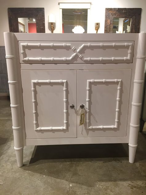 BATH VANITIES Powder Bath Ideas, Chinoiserie Bathroom, Coastal Powder Room, Powder Room Vanities, Make A Headboard, Garage Bathroom, Teal Bathroom, Powder Room Vanity, Custom Sinks