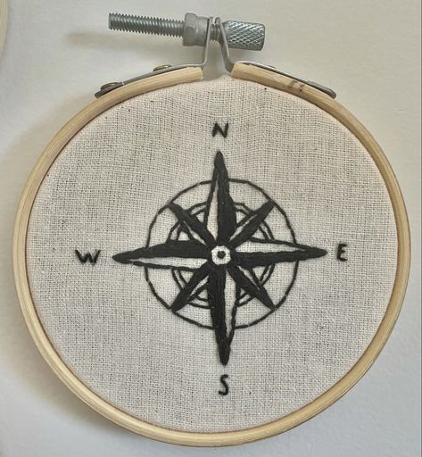 Travel Embroidery Designs, Masculine Embroidery Designs, Globe Embroidery, Pirate Embroidery, Compass Embroidery, Travel Embroidery, Embroidery Water, Ship Embroidery, Diy Embroidery Shirt