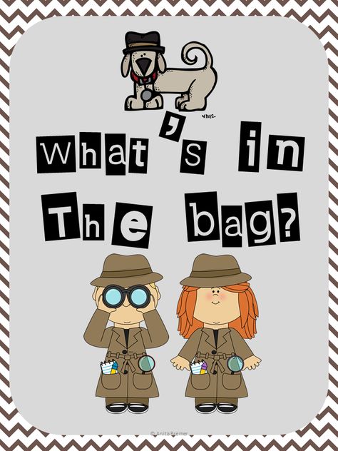 Mrs. Bremer's Class: Mystery Bags and 5 Senses freebie Mystery Bag Ideas, Kindergarten Summer School, Fairy Tales Kindergarten, Activities For Classroom, Summer Kindergarten, Backpack Craft, Billy Goats Gruff, Mystery Shopper, Mystery Bags