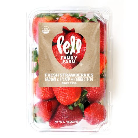 Smart Farm, Fruit Packaging, Growing Strawberries, Fresh Strawberry, Usda Organic, Farm Fresh, Family Farm, Food Packaging, Fruits And Vegetables