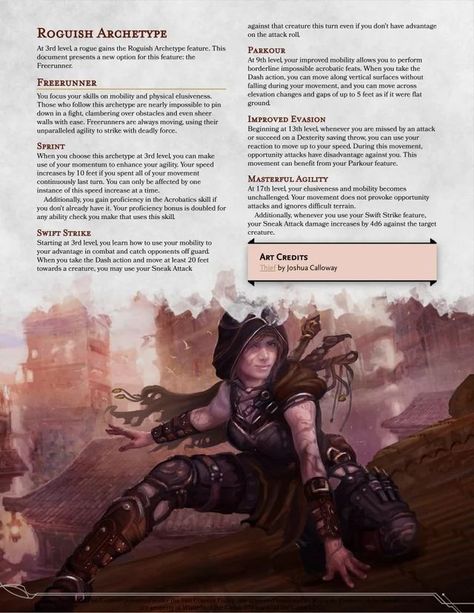 Dnd Homebrew Classes 5e Rogue, Homebrew Rogue Subclasses, Rogue Subclass Homebrew, Dnd Rogue Subclasses Homebrew, Rogue Homebrew, Rouge Dnd, Rogue Archetypes, Dnd Subclasses, Homebrew Classes