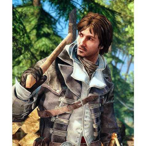 Young Shay! Looks like he's posing for a magazine cover! - Source: NYIRO, Tumblr. - #ac #assassinscreed #acrogue #shay #shaycormac Ac Rogue, Shay Cormac, Assassins Creed Rogue, Assassins Creed 4, Assassins Creed Black Flag, Play Station 3, All Assassin's Creed, Gamer Girls, Assassin Creed