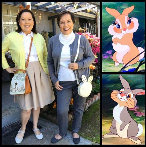 Miss Bunny Bambi, Thumper And Miss Bunny, Gray Outfits, Loungefly Purse, Miss Bunny, Disney Costume, Halloween Disney, Animation Cartoon, Dapper Day