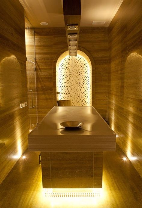 Deco Spa, Moroccan Bath, Home Spa Room, Dreams Spa, Spa Room Decor, Spa Interior Design, Spa Lighting, Spa Rooms, Spa Interior