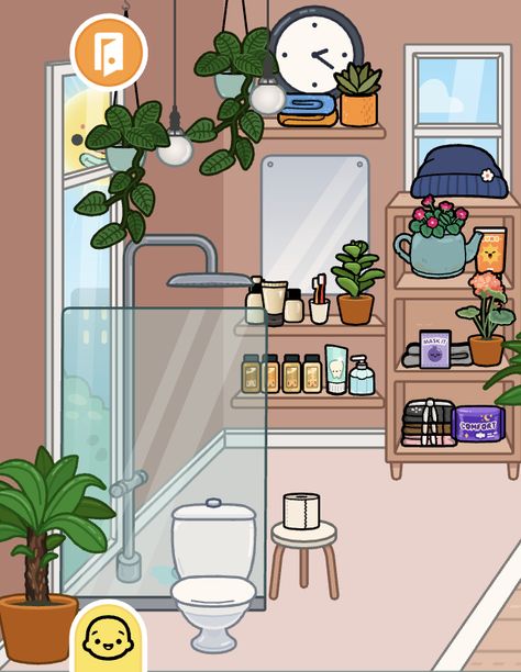 Free Bathroom Ideas Toca Boca, Toca Boca Room Ideas No Packs, Toca Boca House Ideas Free Bathroom, Toca Boca Beginner House Ideas, Free Toca Boca House Ideas Bathroom, Free Toca House Design, Toca Boca House Inspo Free, Toca Boca Room Ideas For Beginners, Toca Boca Room Ideas For Free House