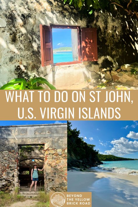 My top 10 things to do on St. John during a first-time visit to this beautiful Caribbean Island in the U.S. Virgin Islands. Things To Do In St John Virgin Islands, St Thomas Virgin Islands Things To Do, Us Virgin Islands Vacation, St John Virgin Islands, Virgin Islands Vacation, Couples Things To Do, St Thomas Virgin Islands, St John Usvi, Saint Thomas