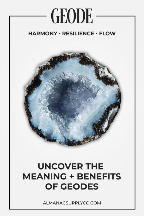 From the heart of the Earth to the heart of your space, discover the profound symbolism and energies that geodes encapsulate. This exploration sheds light on how geodes can enhance your environment, promote positive energy, and serve as stunning decor elements. Whether you're a crystal connoisseur or a nature lover, this pin invites you to embrace the enchantment of geodes and harness their transformative powers. Geode Meaning, Feng Shui Principles, Geode Rocks, Geode Jewelry, Sedimentary Rocks, Crystal Formations, Hidden Beauty, The Enchantments, Decor Elements