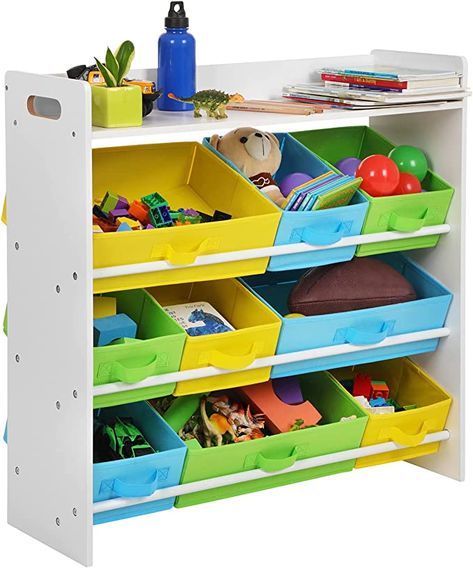 Toy Storage Units, Toy Cabinet, Toy Organizer, Fabric Storage Boxes, Toy Storage Organization, Bookshelf Storage, Fabric Storage Bins, Kids Room Organization, Fabric Bins