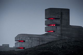 Guernsey Observation Tower | by just_an_amateur Observation Tower, Brutalism Architecture, Brutalist Buildings, Underground Bunker, Living Modern, Brutalist Architecture, Futurism, Abandoned Buildings, Futuristic Architecture