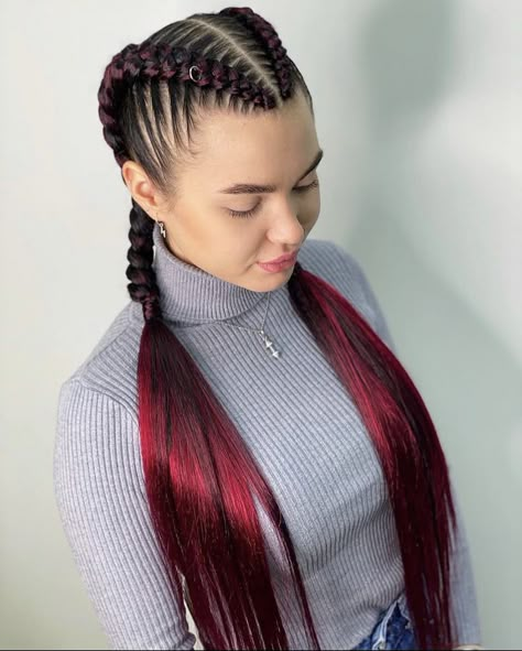 Two Braid Hairstyles, Competition Hair, Rave Hair, Beautiful Braided Hair, French Braid Hairstyles, Cute Box Braids Hairstyles, Quick Braided Hairstyles, Twist Braid Hairstyles, Braids With Extensions