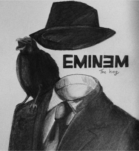 Eminem Drawing Sketches, Eminem Art Drawing, Eminem Drawing Easy, Eminem Sketch, Eminem Painting, Eminem Art, Eminem Drawing, Eminem Memes, Eminem Lyrics