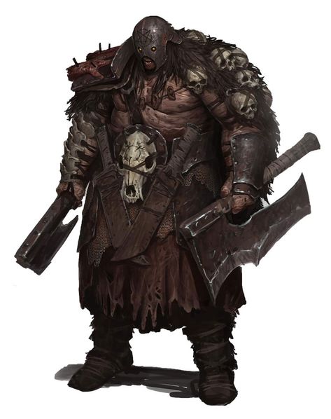 Ogre Concept Art, Ogre Character Design, Witcher Wallpaper, 다크 판타지, Monster Concept Art, Dungeons And Dragons Characters, Concept Art Character, Dnd Art, Fantasy Monster