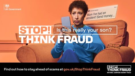 Home Office: Stop! Think Fraud • Ads of the World™ | Part of The Clio Network Memory Test, Film Shot, Ad Of The World, Media Campaign, Awareness Campaign, Still Photography, Send Money, Film Home, Creative Advertising