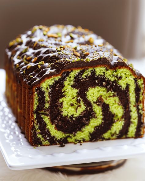 Pistachio and Chocolate Marble Cake: A Nutty and Decadent Delight If you’re looking for a cake that combines the rich, nutty flavor of pistachios with the indulgent taste of chocolate, ... Read more Pistachio Chocolate Cake, Chocolate Pistachio Cake, Marble Cakes, Chocolate Marble Cake, Pistachio Chocolate, Pistachio Dessert, Marble Cake Recipes, Pistachio Cake, Warm Cake