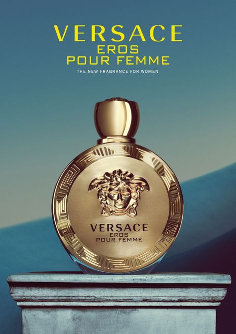 Versace Eros Pour Femme - Perfumes, Colognes, Parfums, Scents resource guide - The Perfume Girl Versace Fragrance, Versace Eros Pour Femme, Perfume Versace, Versace Perfume, Versace Bright Crystal, Fragrance Cologne, Sicilian Lemon, Donatella Versace, Best Perfume