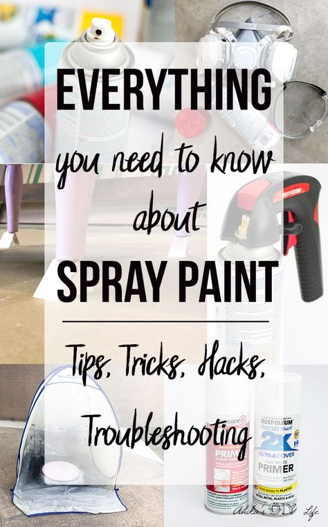 This is the best resource on spray painting I have found!! Everything about spray painting in one place! #spraypaint How To Spray Paint Graffiti, How To Use Spray Paint, Painting With Spray Paint, How To Spray Paint Metal, Spray Paint Furniture Ideas, Spray Paint Art Diy, Spray Paint Ideas Graffiti, Spray Paint Hacks, Spray Painting Furniture