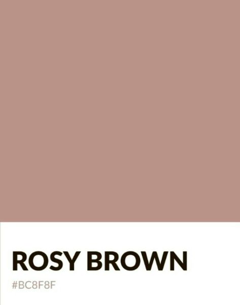 Rose Beige Paint, Brownish Pink Color, Brown Pink Paint, Brandy Rose Color, Rosy Brown Aesthetic, Nude Pink Aesthetic, Blush Walls, Strawberry Color, Beige Paint