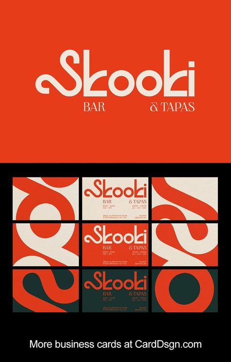 Wordmark Logo Typography, Business Card Gallery, Baby Logo Design, Posters Conception Graphique, Tapas Menu, Logo Youtube, Logotype Typography, Logo Instagram, Logo Presentation