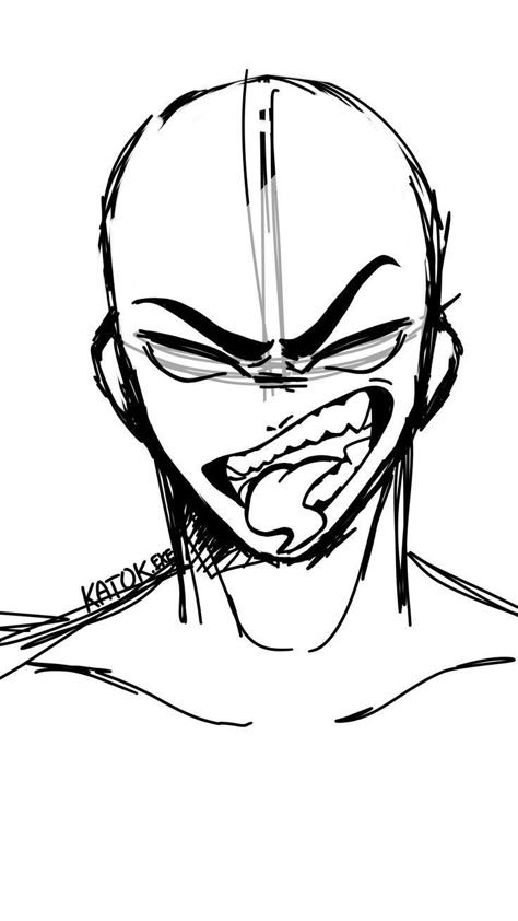 Scaring Pose Reference Drawing, Tongue Mouth Drawing, Flipping Hair Pose Drawing, Showing Teeth Pose Drawing, Stick Out Tongue Drawing Reference, Open Mouth Tongue Out Reference Drawing, Grit Teeth Reference Drawing, Person With Tongue Out Reference, Open Mouth Pose Reference