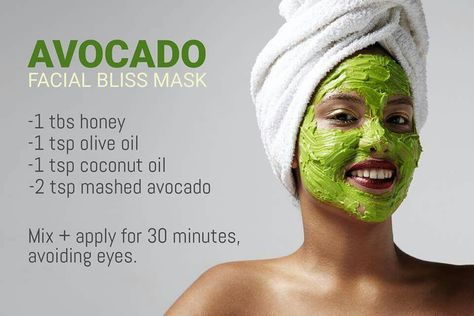 Homemade Avocado Face Mask, Avocado Face Mask Recipe, Healthy Face Masks, Avocado Mask, Natural Beauty Routine, Face Mask For Pores, Healthy Face, Avocado Face Mask, Face Mask Recipe