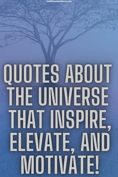 You are just about to discover the most inspiring quotes about the Universe that will help you gain focus, clarity, control, and inner peace. Some of these quotes may be the signs and guidance you’ve been asking for! To inspire you even more, I’ve added my own interpretation to each quote about (and from) the Universe😊 Universe Quotes Deep, Quotes About The Universe, Most Inspiring Quotes, Law Quotes, Universe Quotes, Law Of Attraction Tips, Best Inspirational Quotes, Sign Quotes, The Signs