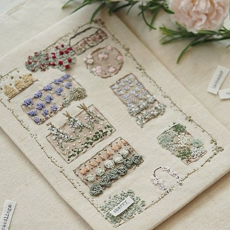 The Stitchery Hand Embroidery Kits & Tools - The Reed Warbler Shop Mr Mcgregor, Stem Stitch, Garden Embroidery, Embroidery Lessons, Stitch Sampler, Hand Embroidery Kits, French Knots, 자수 디자인, Silk Ribbon Embroidery