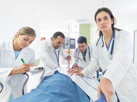 The qSOFA score is better than the systemic inflammatory response syndrome or severe sepsis criteria for predicting in-hospital mortality among patients in the emergency department, new data suggest. Health Care Assistant, Doctors Day, Emergency Care, Emergency Medicine, Spiritual Power, Emergency Department, Health Logo, Medical Assistant, Health Drink