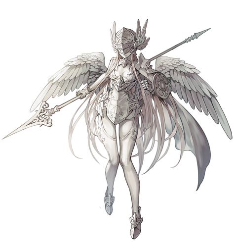 Anime Armor Design, Angel Design Character, Angelic Character Design, Valkyrie Character Design, Angelic Armor, Angel Character Design, Angelic Warrior, Angel Armor, Angel Character