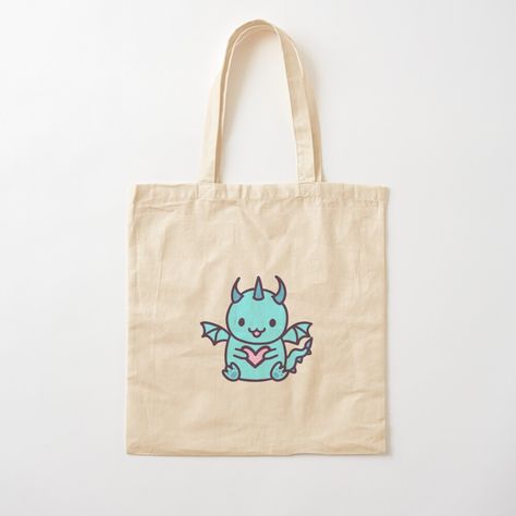 Get my art printed on awesome products. Support me at Redbubble #RBandME: https://www.redbubble.com/i/tote-bag/cute-kawaii-aqua-blue-dragon-holding-heart-print-design-by-Emo-tionalWreck/53282294.P1QBH?asc=u Frog Tote Bag, Bubble Products, Funny Tote Bags, Boo Shirts, Cats Tote Bag, Cat Tote, Baby Dinosaurs, Green Dragon, Ghost Shirt