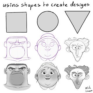 How To Draw Cartoon, Drawing Principles, Mitch Leeuwe, Learning Drawing, Character Design Tips, رسم كاريكاتير, الفن الرقمي, Cartoon Style Drawing, Drawing Cartoon Faces