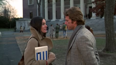 Use “Love Story” to Inspire Your Winter Wardrobe Ali Macgraw Love Story, Love Story 1970, Love Story Movie, Ryan O'neal, Ali Macgraw, Dr Zhivago, Starsky & Hutch, Party Blouse, Cold Front