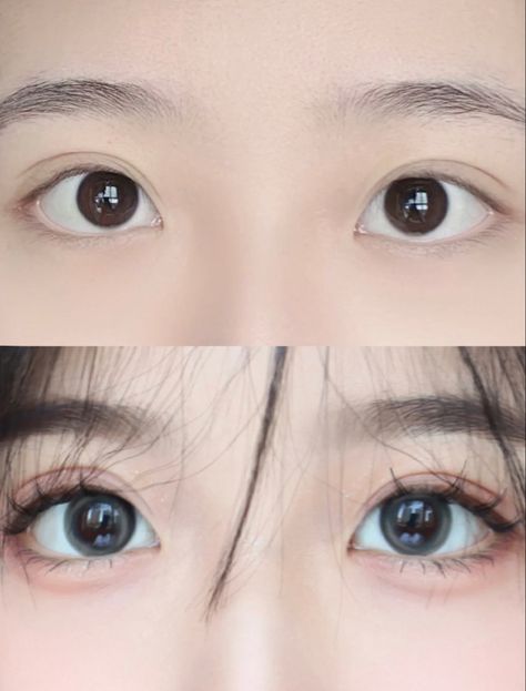 Puppy Eyes Makeup, Doe Eye Makeup, Japan Makeup, Makeup Life Hacks, Anime Eye Makeup, Asian Makeup Looks, Simple Makeup Tips, Anime Makeup, Doll Eye Makeup