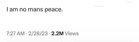 I Am No Mans Peace Tweet, I Am No Man’s Peace, I Am No Man, Realest Tweets, Important Quotes, Peace Quotes, 2024 Vision, Silly Me, Every Man