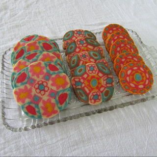 quilt cookies Quilt Cookies, Icebox Cookies, Millefiori Quilts, Pretty Cookies, Beautiful Cookies, Food Baking, Cookie Box, Baking Sweets, Bake Sale