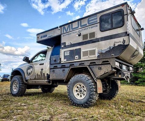 Best Truck Camper, Truck Campers For Sale, American Expedition Vehicles, Vw T3 Doka, Mobil Off Road, Pop Up Truck Campers, Tonka Trucks, Pickup Camper, Truck Flatbeds