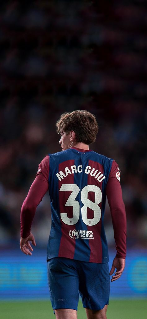 Marc Guiu Wallpaper, Mark Guiu, Barca Players, Marc Guiu, Barcelona Wallpapers, Fc Barcelona Wallpapers, Soccer Boyfriend, Soccer Boys, Camp Nou