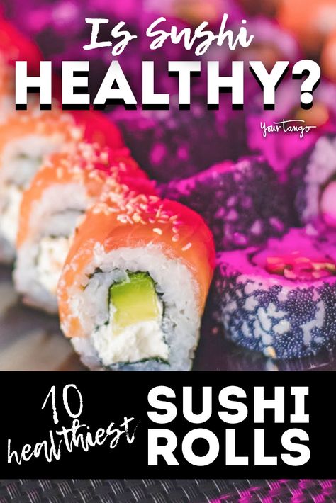 Low Calorie Sushi Rolls, Healthy Sushi Recipes Low Calories, Sushi Diet Plan, Macro Friendly Sushi, High Protein Sushi, Low Calorie Sushi, Healthy Sushi Rolls, Sushi Healthy, Gluten Free Sushi