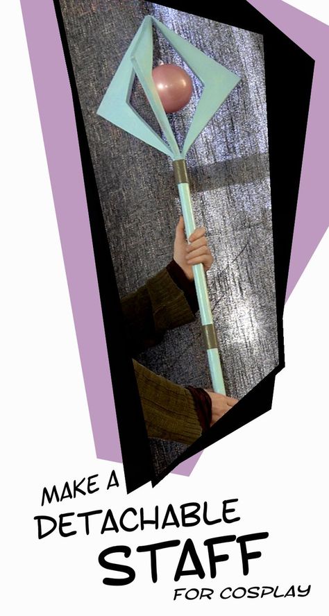 Magic Staff, Undertale Cosplay, Anime Convention, Prop Making, Cosplay Tutorial, Casual Cosplay, What To Use, Cosplay Diy, Cosplay Tips