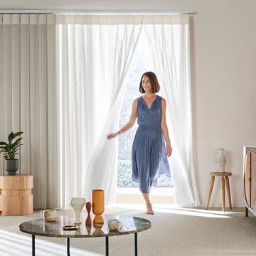 Light Filtering Blinds, Movement In Architecture, Blockout Blinds, House Blinds, Roller Blind, Vogue Australia, Roller Shades, Vertical Blinds, Exposed Brick