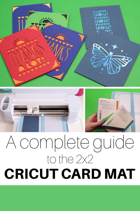 How to make cards with your Maker or Explore machine. Use the 2x2 Cricut card mat, learn how to make unique designs or quickly cut premade projects. #cricutmade Cricut Card Mat, How To Make Cards, How To Use Cricut, Space Projects, Make Cards, Circuit Projects, Cricut Cards, Bee Crafts, Cricut Tutorials