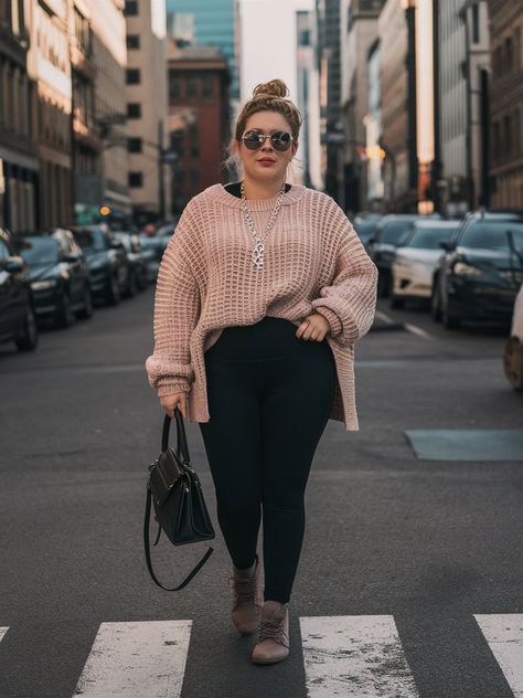 15 Midsize Outfit Ideas That'll Make You Feel Like a Fashion Goddess 5 Mesomorph Women Outfits, Plus Size Oversized Sweater, Mesomorph Women, Midsize Outfit Ideas, Midsize Outfit, Trendy Jumpsuit, Midsize Outfits, Midsize Fashion, Style Makeover