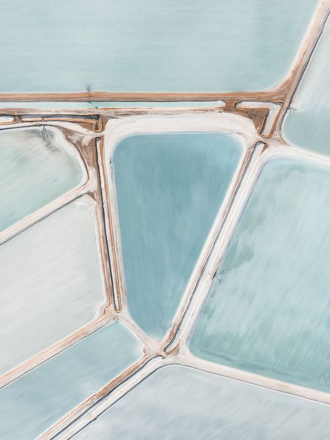 Tom Hegen is back with mesmerising aerial shots of Western Australia's sea salt production Aerial Landscape, Salt Ponds, Abstract Inspiration, International Photography Awards, Breathtaking Scenery, Water Patterns, Aerial Photograph, Foto Art, Photography Awards