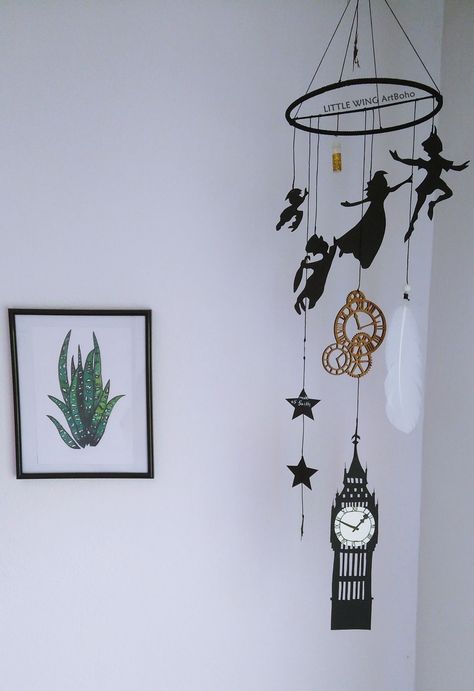 Hunter Nursery, Nursery Peter Pan, Peter Pan Bedroom, Alter Ideas, Peter Pan Neverland, Elephant Purse, Peter Pan Nursery, Harry Potter Room Decor, Elephant Bag