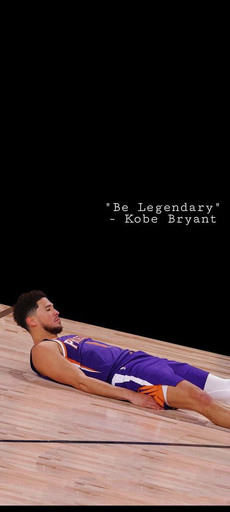 Devin Booker And Kobe Bryant, Be Legendary Tattoo Devin Booker, Cold Basketball Photos, Devin Booker Quotes, Devin Booker Wallpaper Iphone, Nba Wallpapers Aesthetic, Nba Players Wallpaper, Devin Booker Wallpaper, Booker Nba