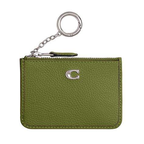 PRICES MAY VARY. Editor's Notes: A bold wallet crafted of polished pebble leather featuring a split keyring Refined Calf Leather: Get a feel for it. Our Refined calf leather is sophisticated & sleek - for a perfectly iconic Coach accessory On-the-go Essentials: This Mini Skinny ID case keeps keys, cards and other small essentials stylishly secure It's All in the Details: Credit card slot and ID window, Zip-top closure, fabric lining, Attached split key ring. 4 1/4' (L) x 3' (H) This is COACH: Ha Small Wallet Keychain, Small Wallet With Key Ring, Card Wallet Keychain, Coach Mini Wallet, Wallet Craft, 2024 Wishlist, Polished Pebble, Key Wallet, Card Case Wallet