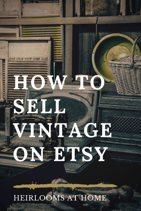 How To Start A Vintage Shop, Vintage Selling, Antique Business, Vintage Booth, Antique Booth Ideas, Charity Shop Finds, Price Strategy, Etsy Branding, Antique Booth